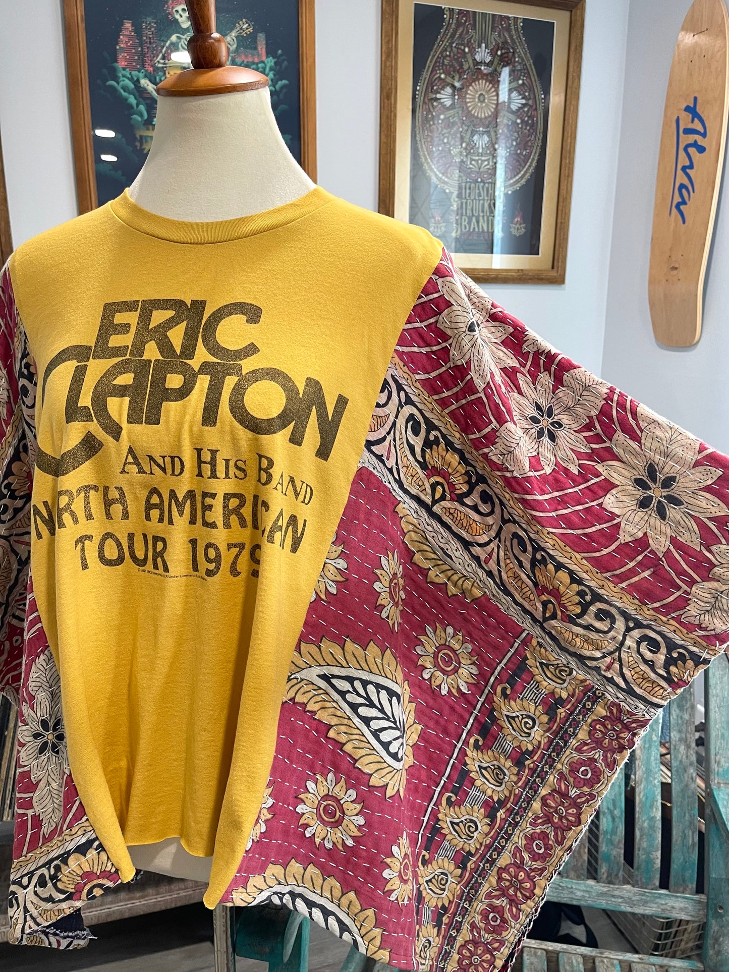 Eric Clapton 3/4 sleeves OS