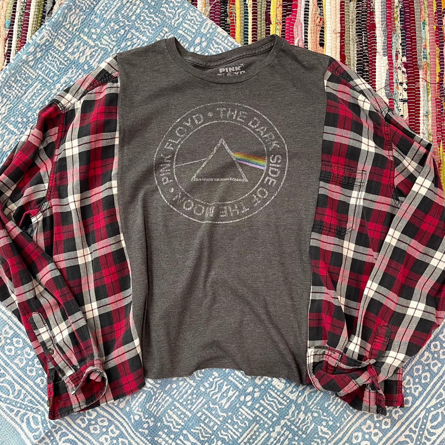 Pink Floyd Pullover Flannel M-XL
