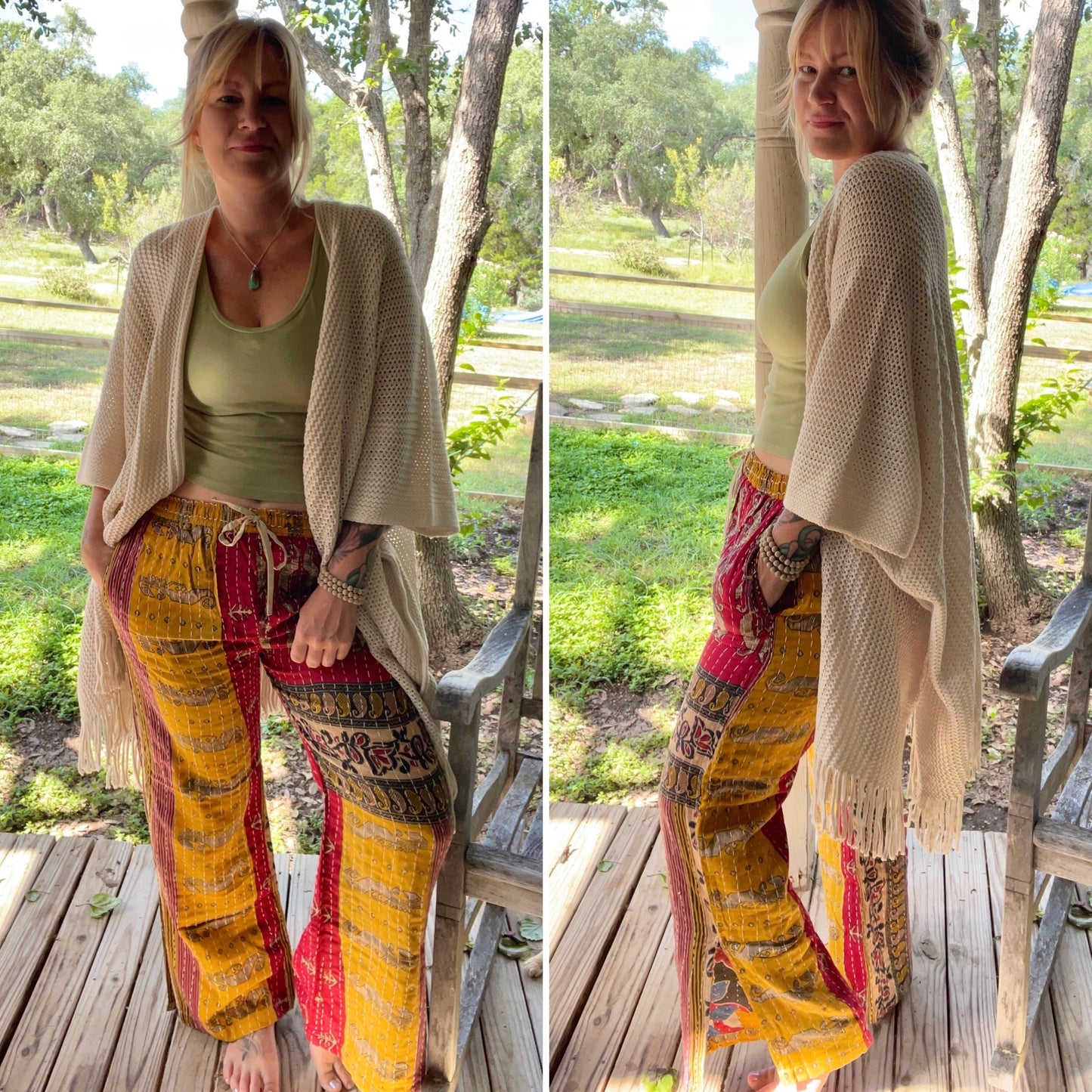 Hendrix Kantha Pants S-L