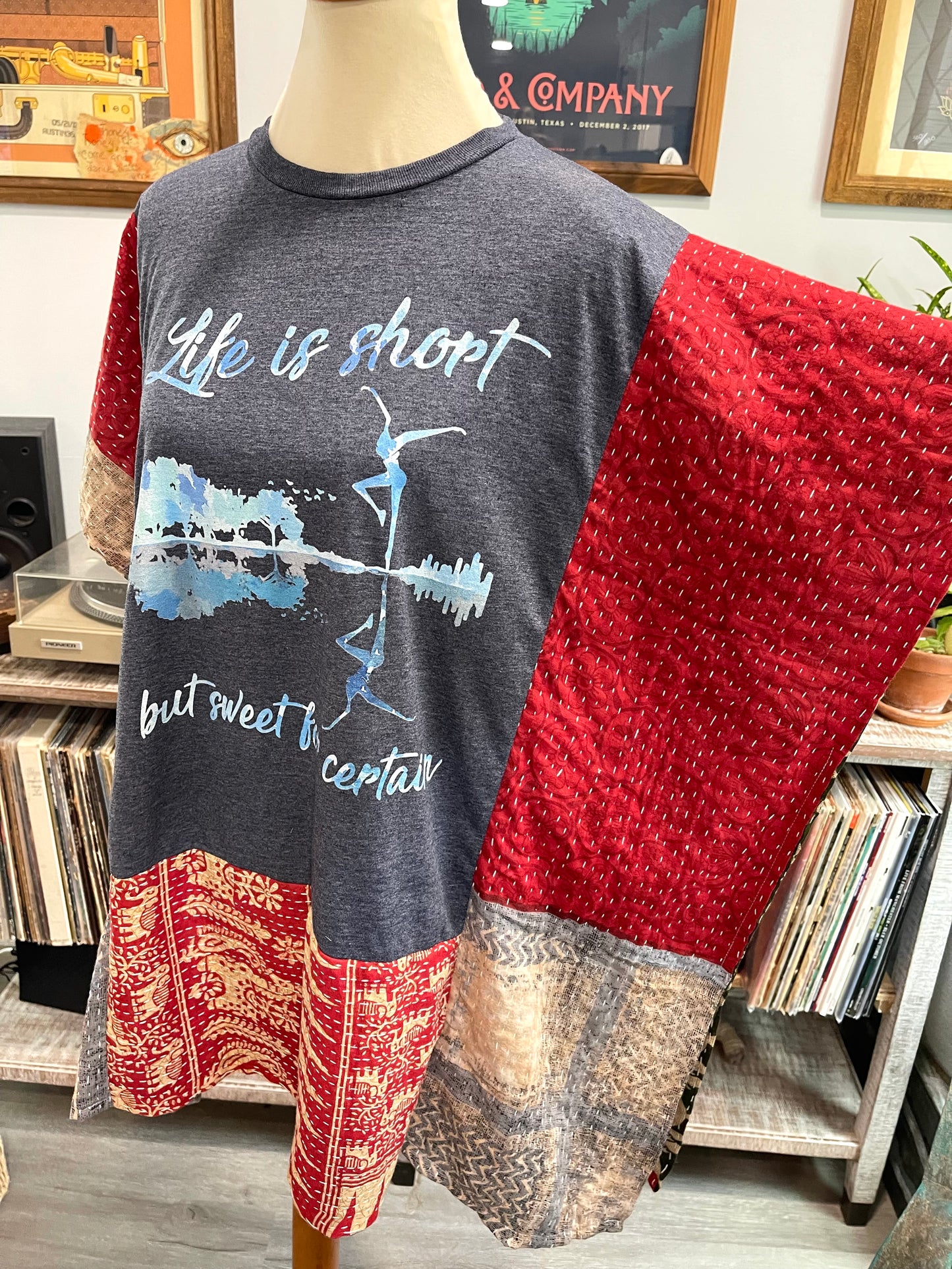 DMB Kantha Tshirt-Tunic S-XL