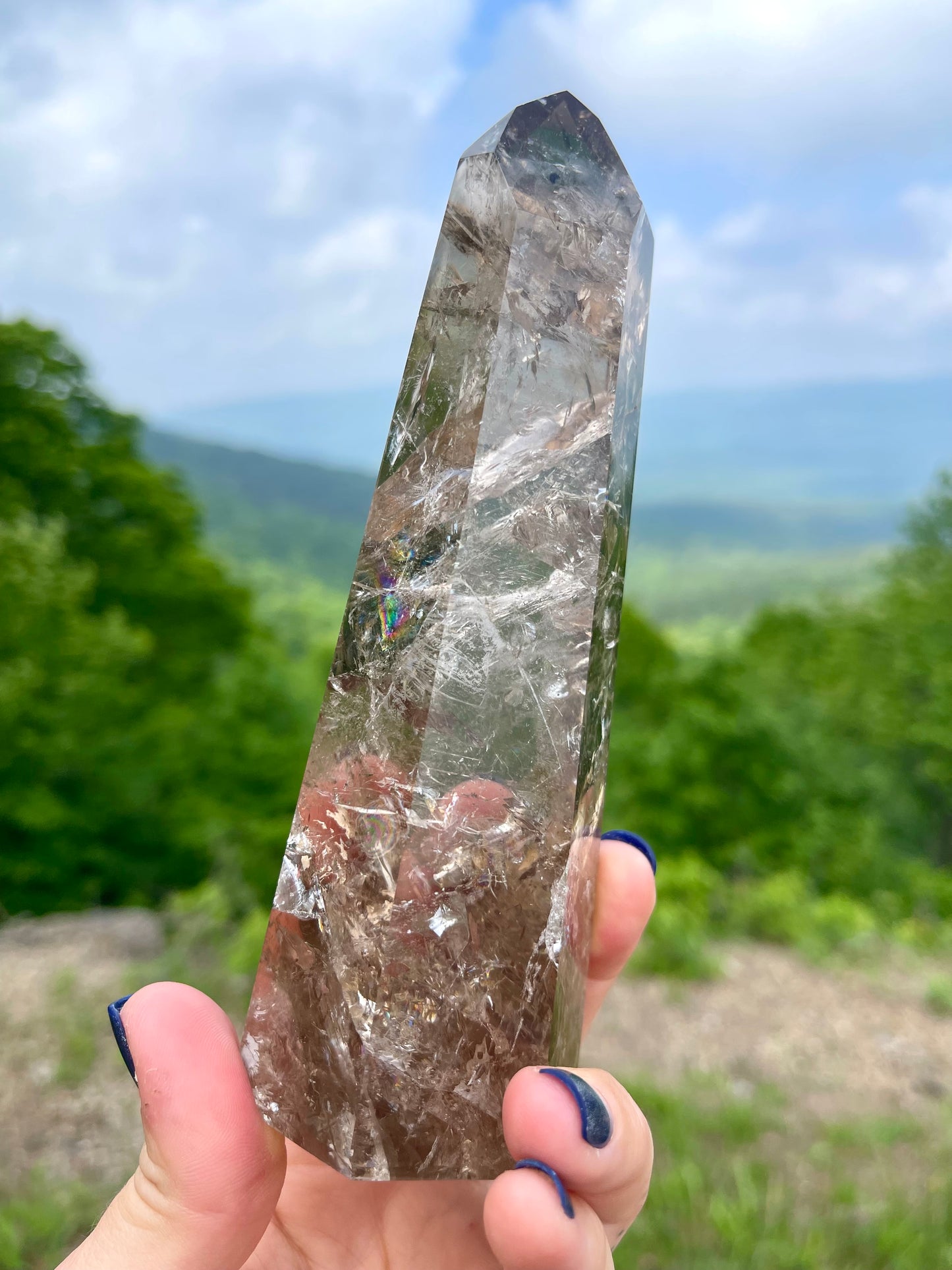 Smoky Quartz tower