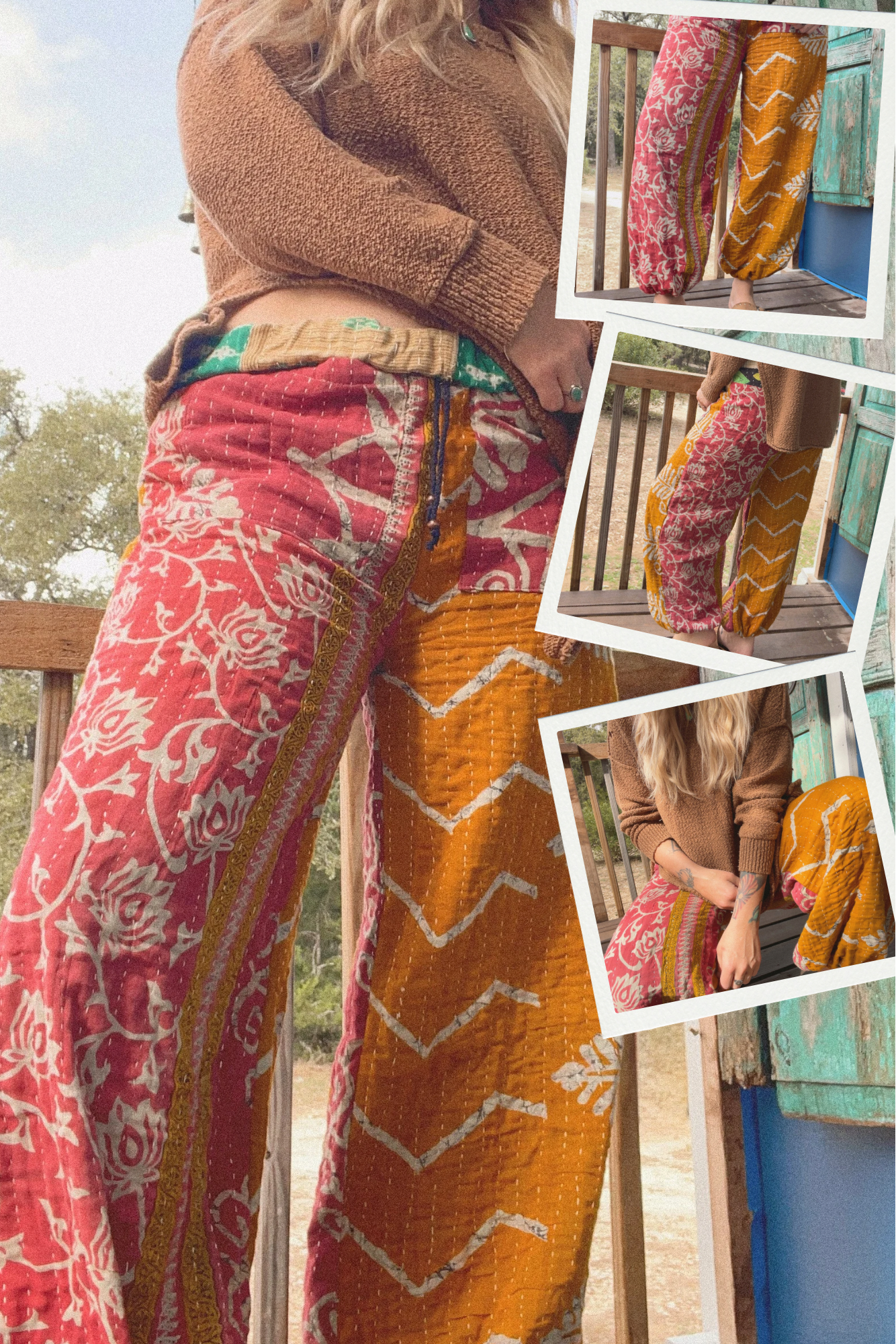 Kantha Joggers S-L