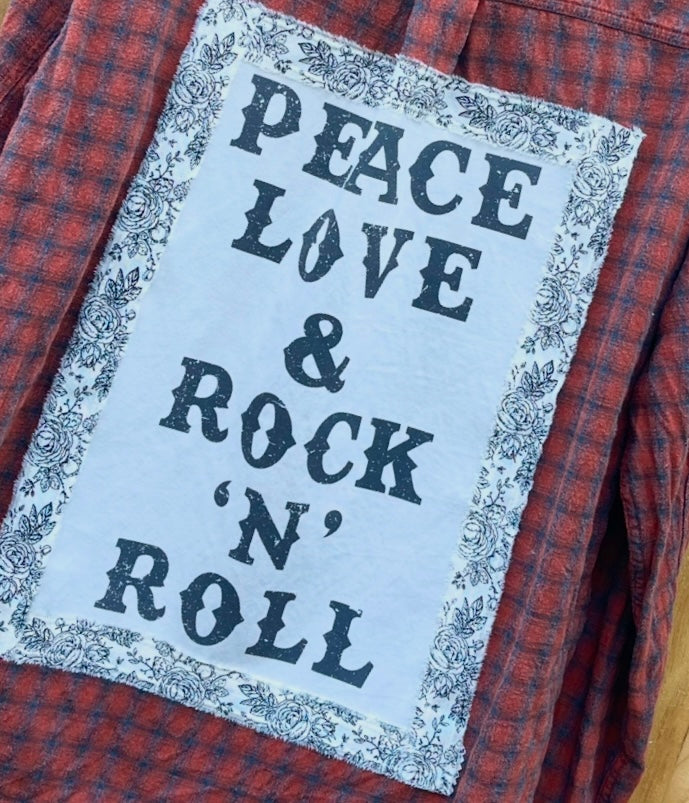 PEACE, LOVE & ROCK N ROLL M/L