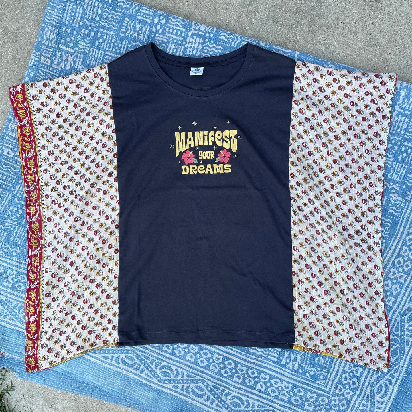 Manifest Your Dreams Kantha Tee S-XL