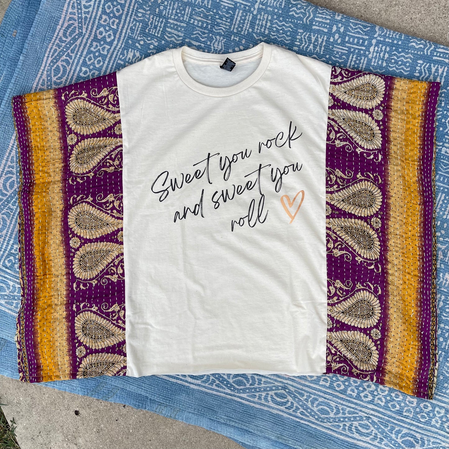 Sweet You Rock DMB Kantha Tee S-XL