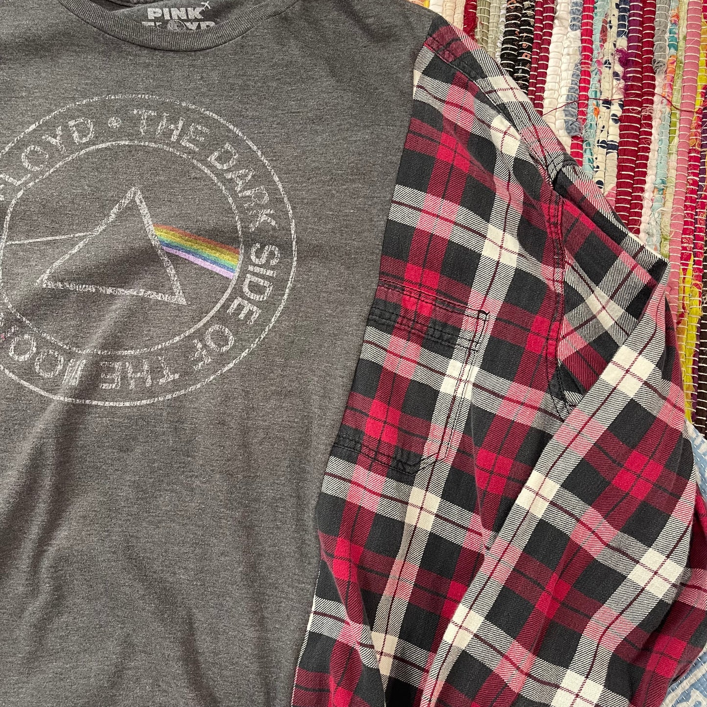 Pink Floyd Pullover Flannel M-XL