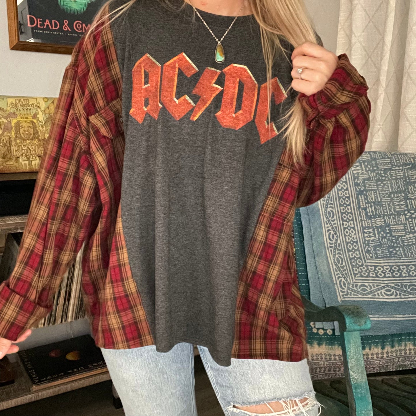Campfire Flannel ACDC L/XL