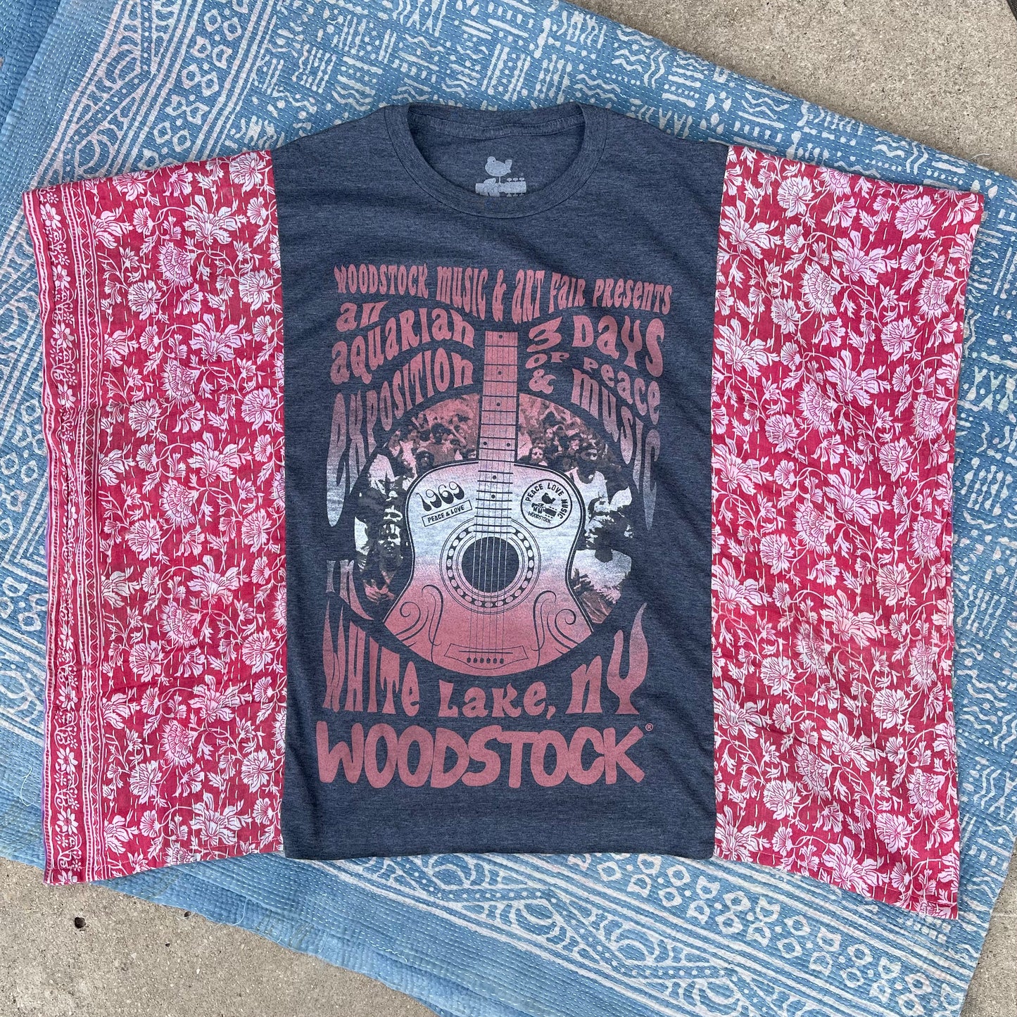 Woodstock Kantha Tee S-XL