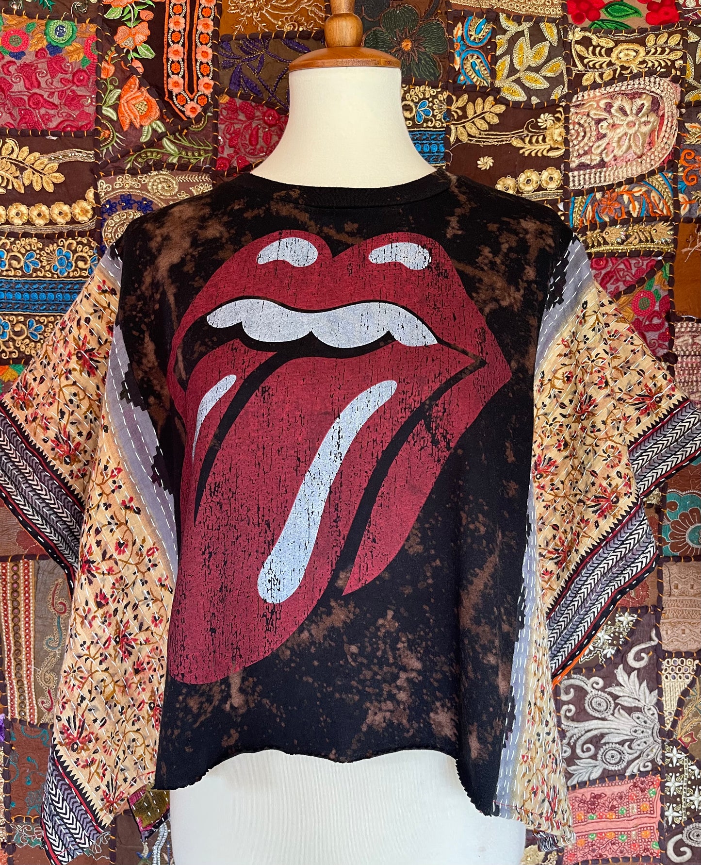 Rolling Stones S-L CROP TOP