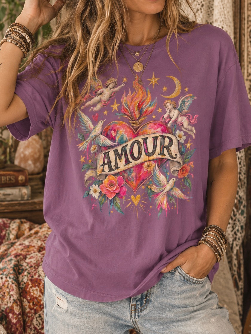 Amour Graphic Tee COMFORT COLORS