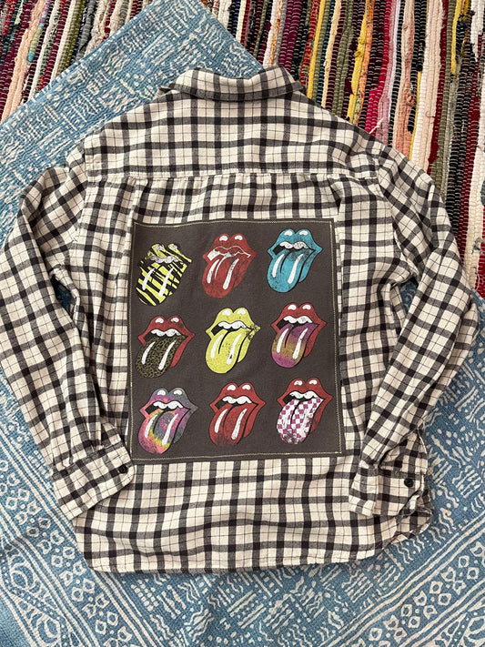 Rolling Stones Flannel L