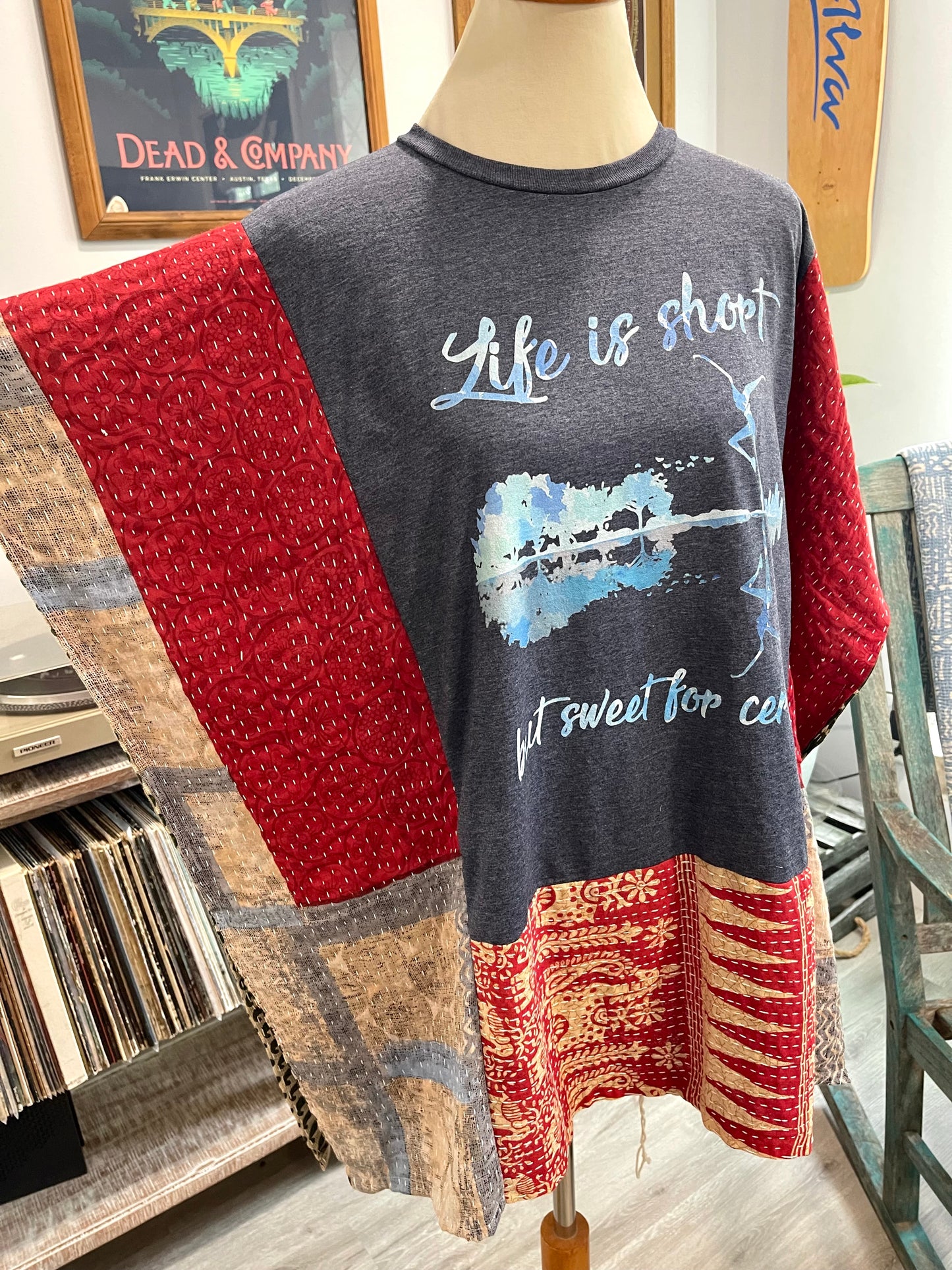 DMB Kantha Tshirt-Tunic S-XL
