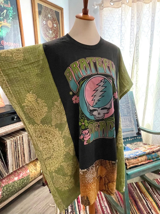 Grateful Dead Kantha Tunic S-XL