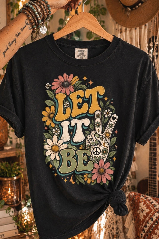SGV LET IT BE GRAPHIC TEE - COMFORT COLORS