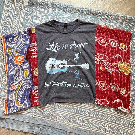 DMB Kantha Tee S-XL CROP TOP