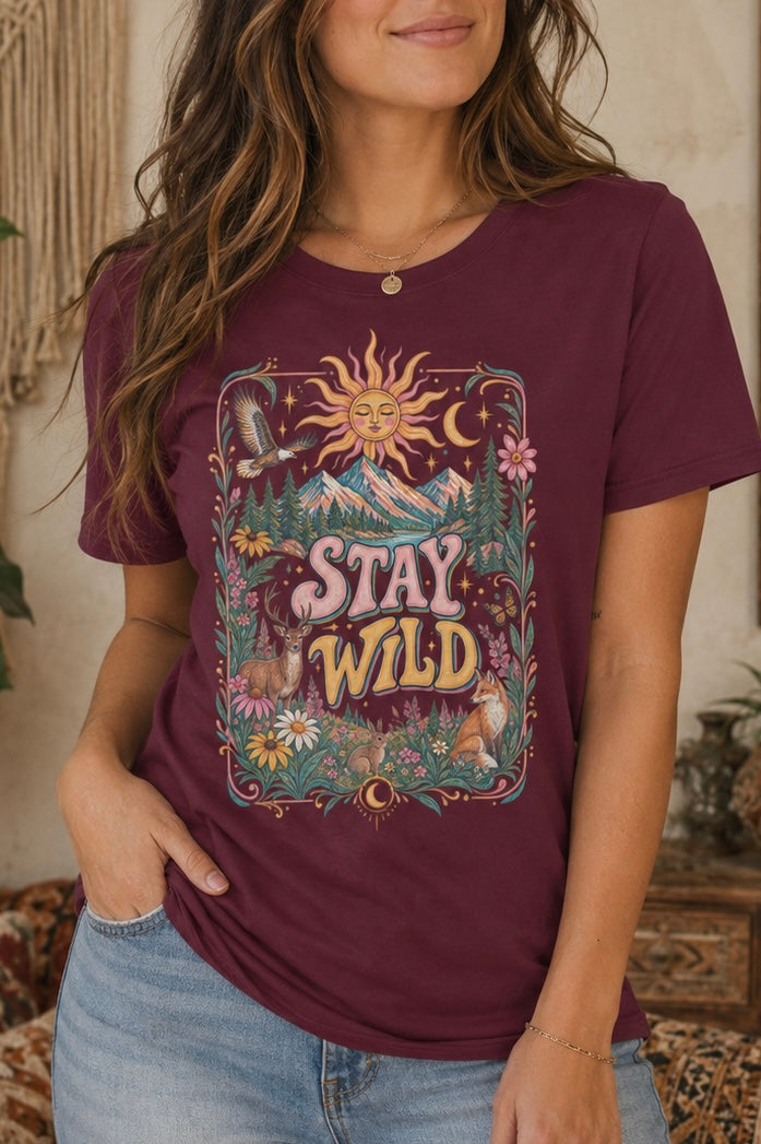 SGV Stay Wild Graphic Tee