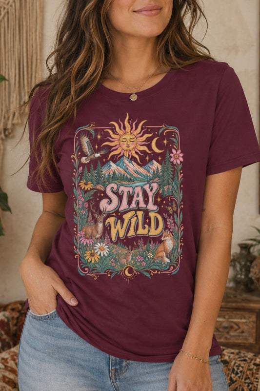 SGV Stay Wild Graphic Tee