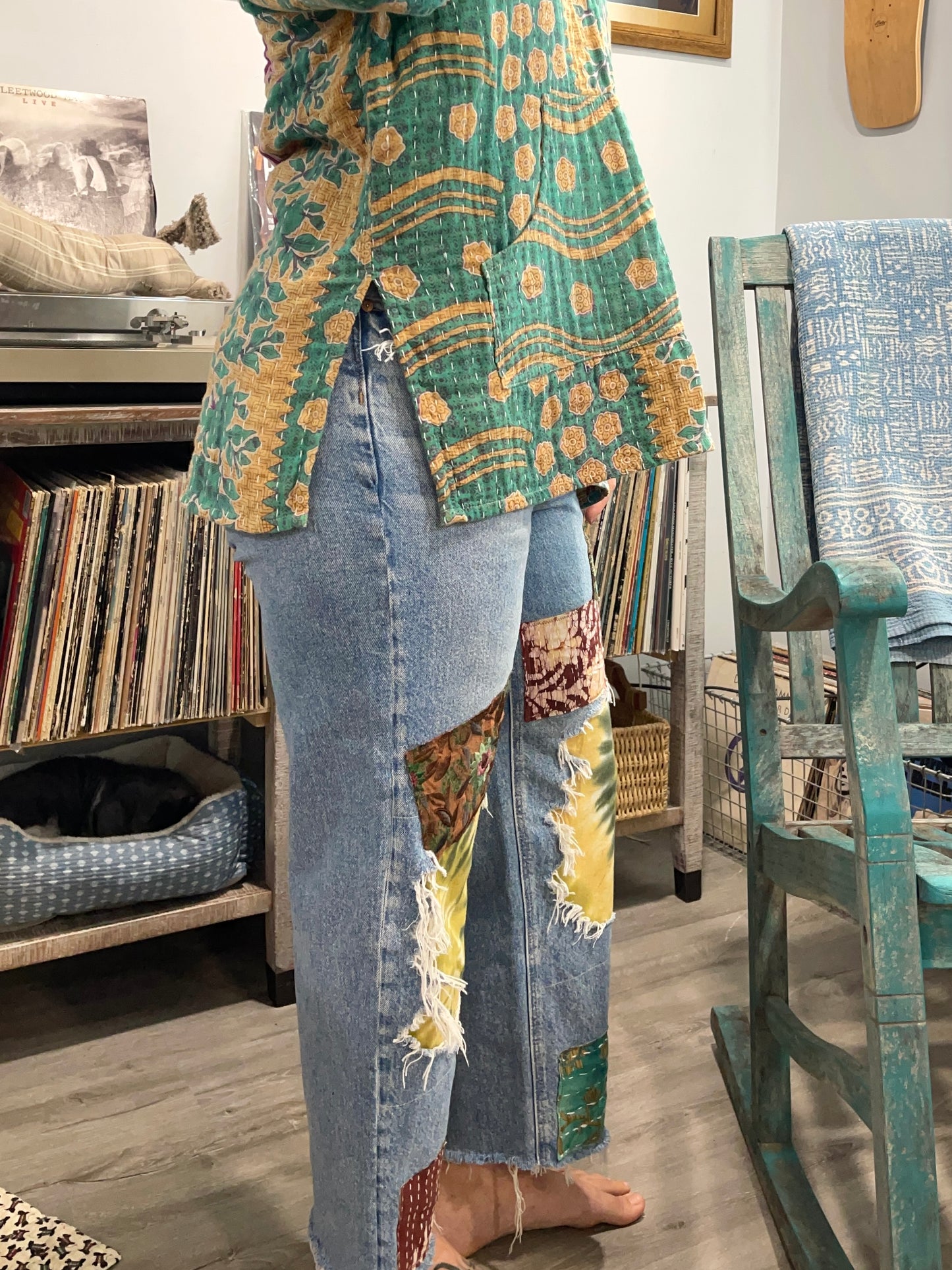 Upcycled Scrap Jeans 8/10
