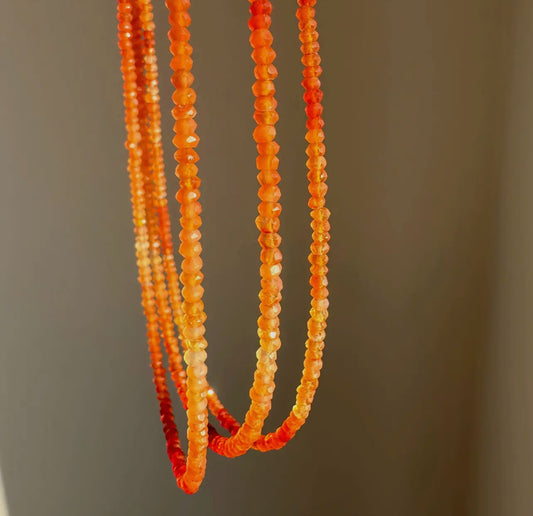 Ombre Carnelian Necklace