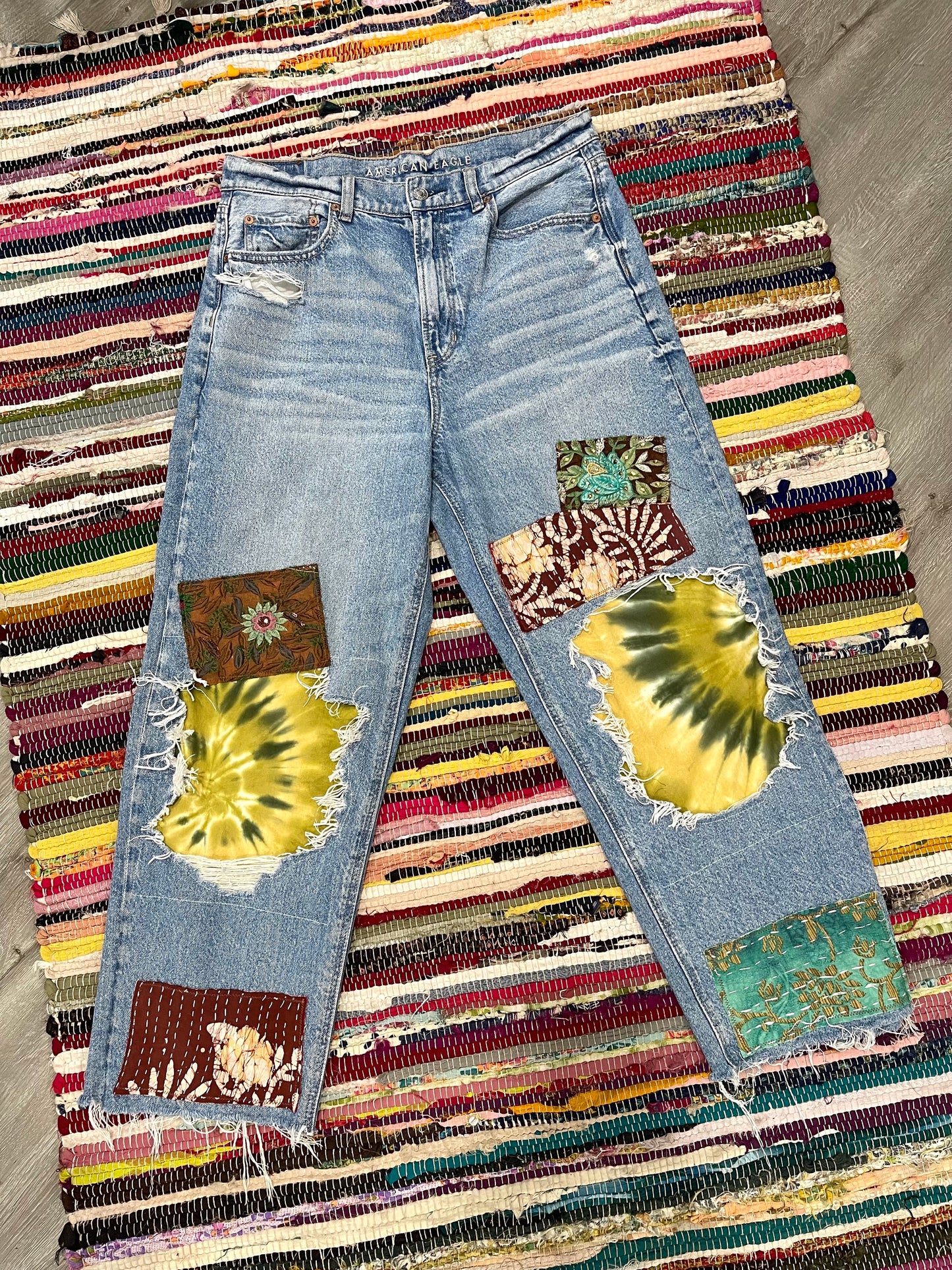 Upcycled Scrap Jeans 8/10