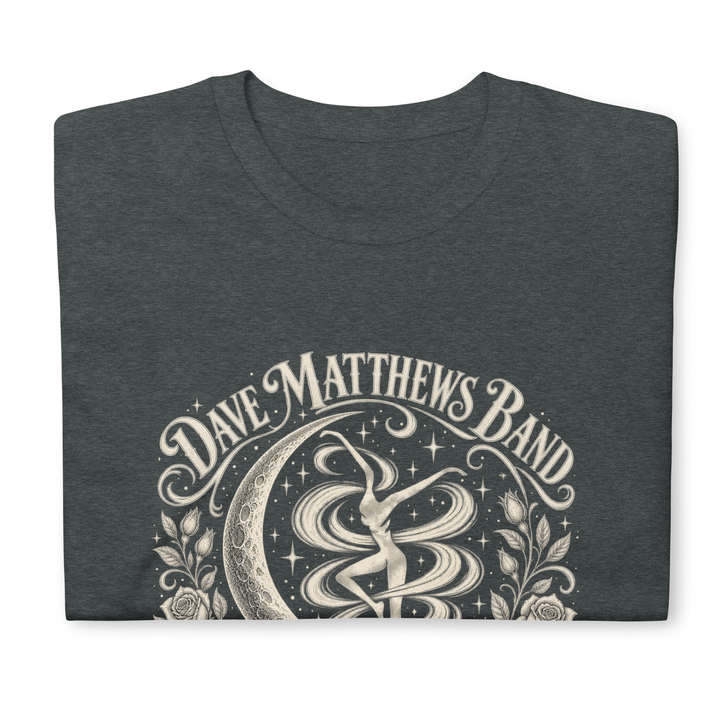 DMB ROSE TEE BLK/WHITE