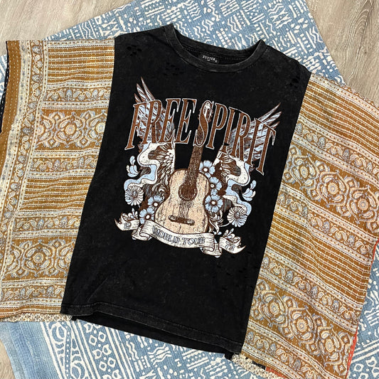 Free Spirit Kantha Tee S-XL