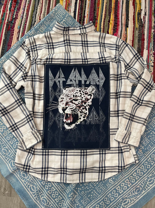 Def Leppard Flannel XXL