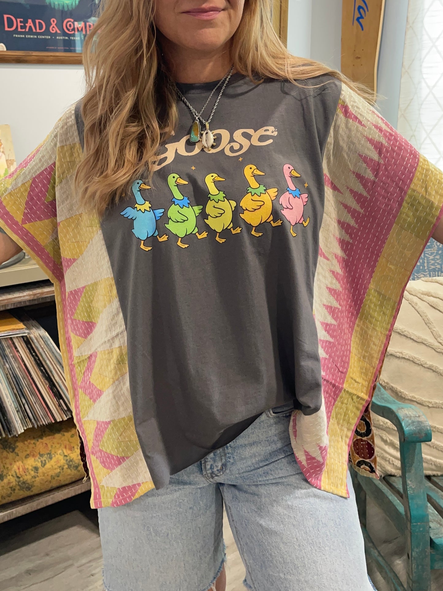 Goose Kantha Tee S-XL