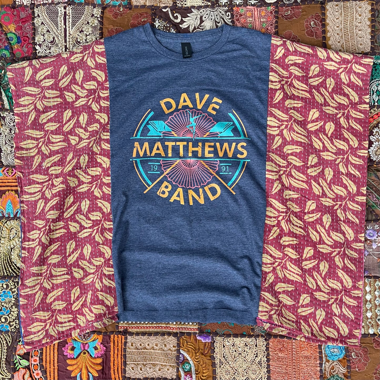 Custom DMB Kantha Tee