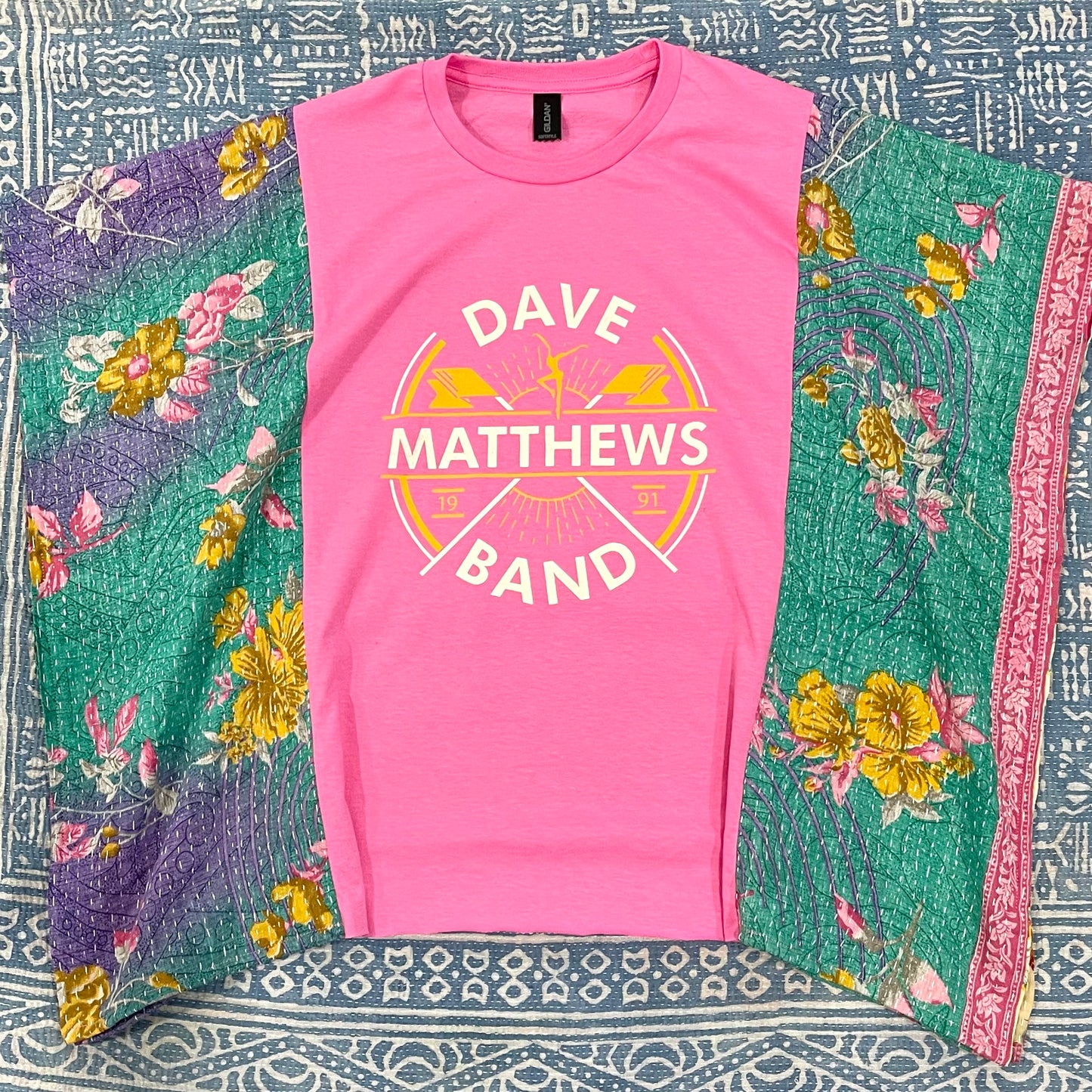 Custom DMB Kantha Tee