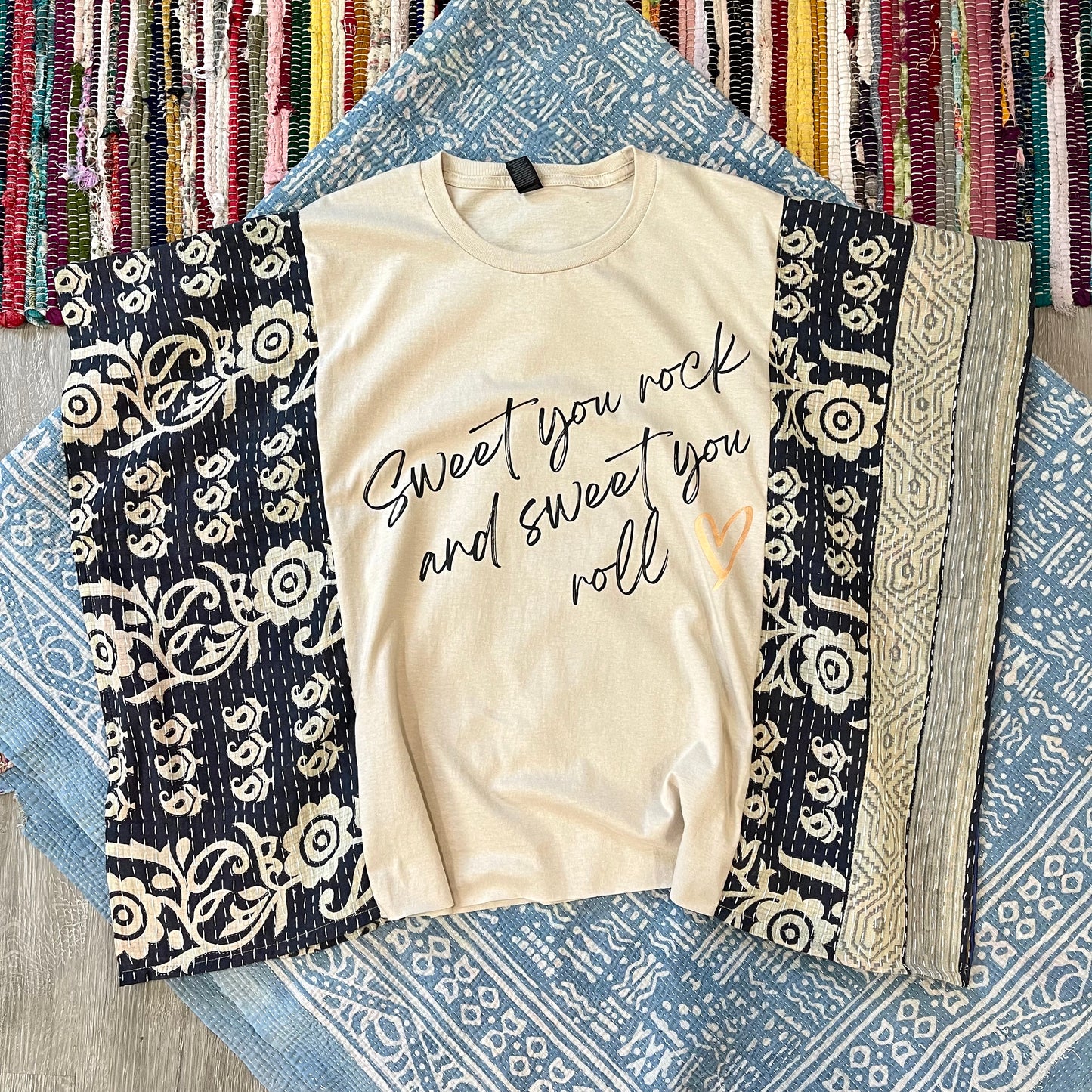 DMB Sweet You Rock Kantha Tee S-XL