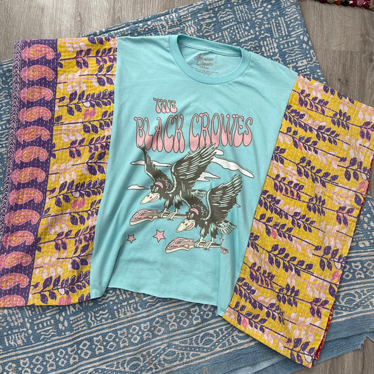 Black Crowes S-XL semi-cropped