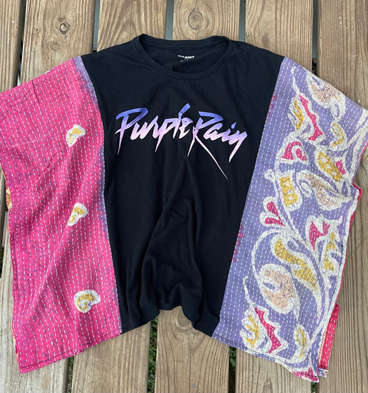 PRINCE PURPLE RAIN TEE S-L (semi crop)