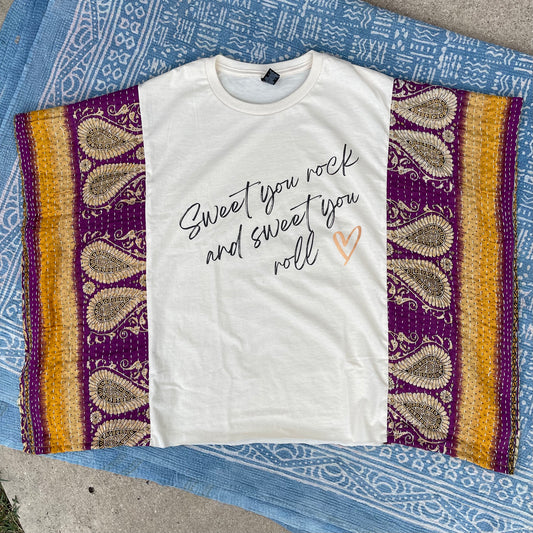 Sweet You Rock DMB Kantha Tee S-XL