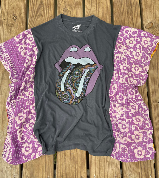 ROLLING STONES TEE FREE SIZE