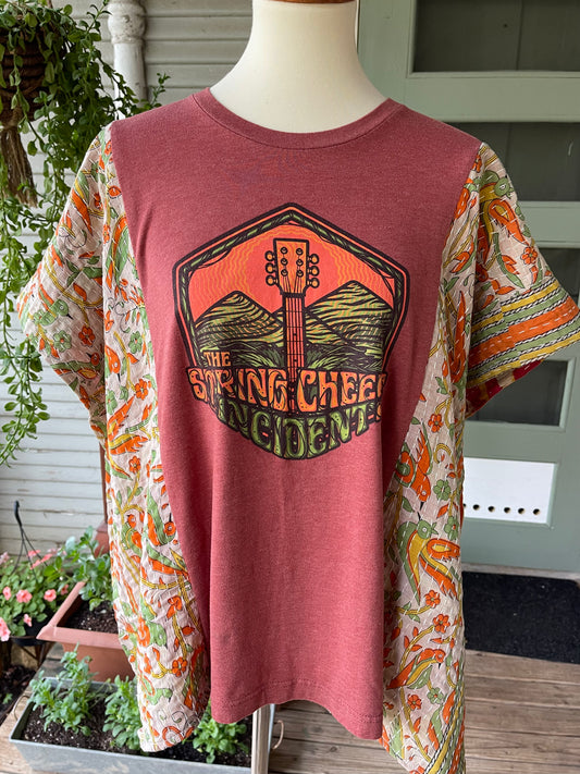 STRING CHEESE TEE S-L