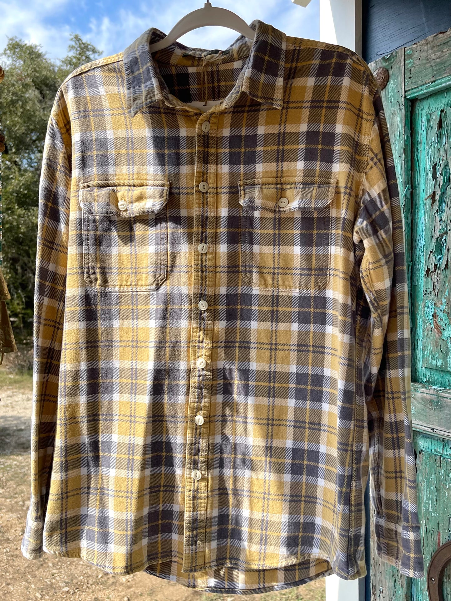 Peace Patch Flannel L