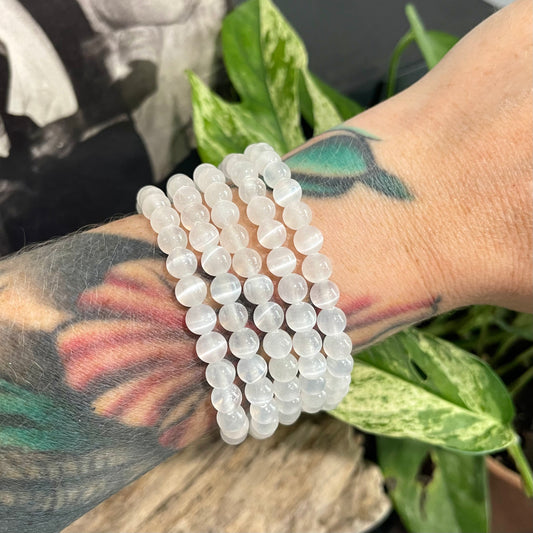 Selenite Bracelet