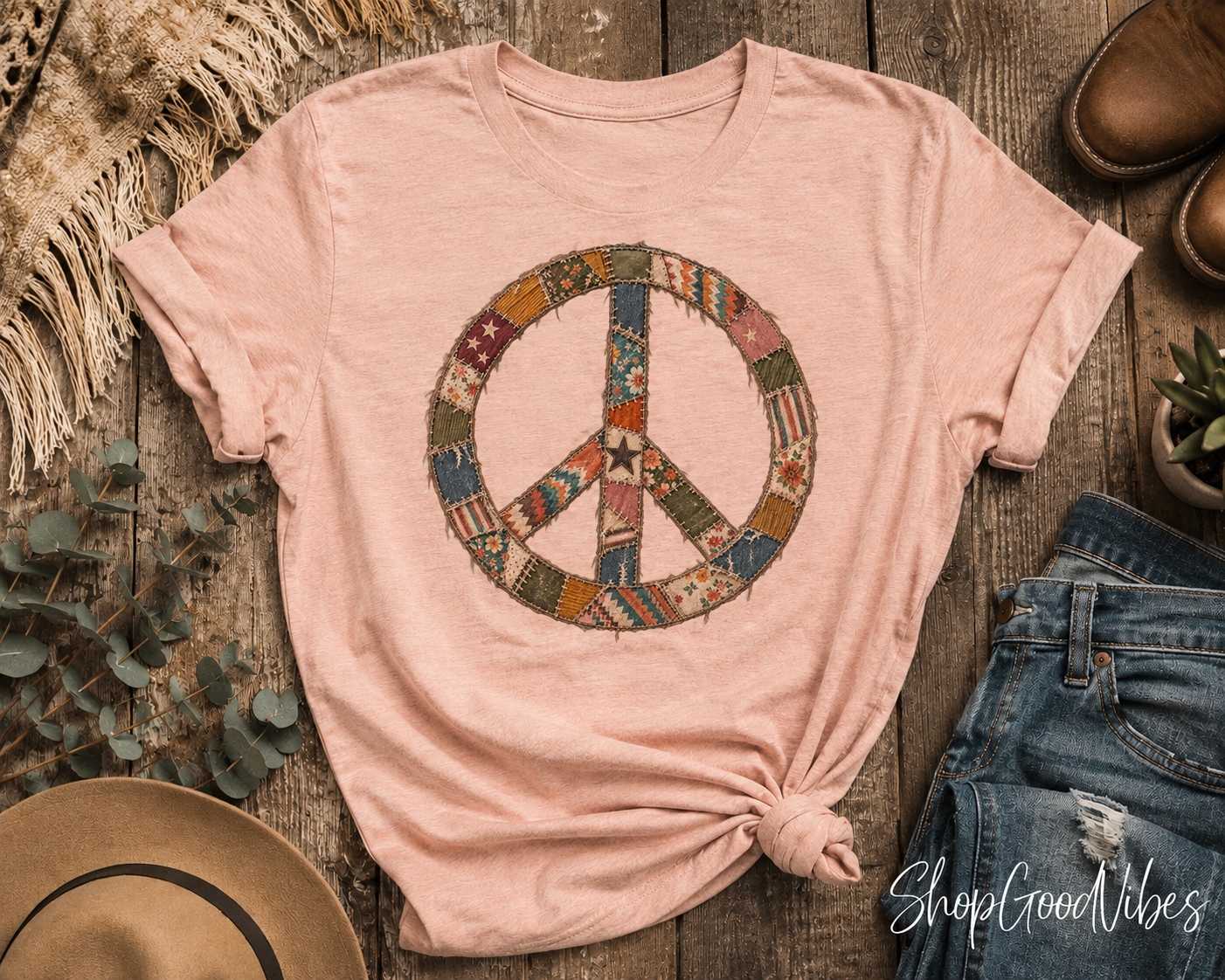 SGV Peace Patch Graphic Tee