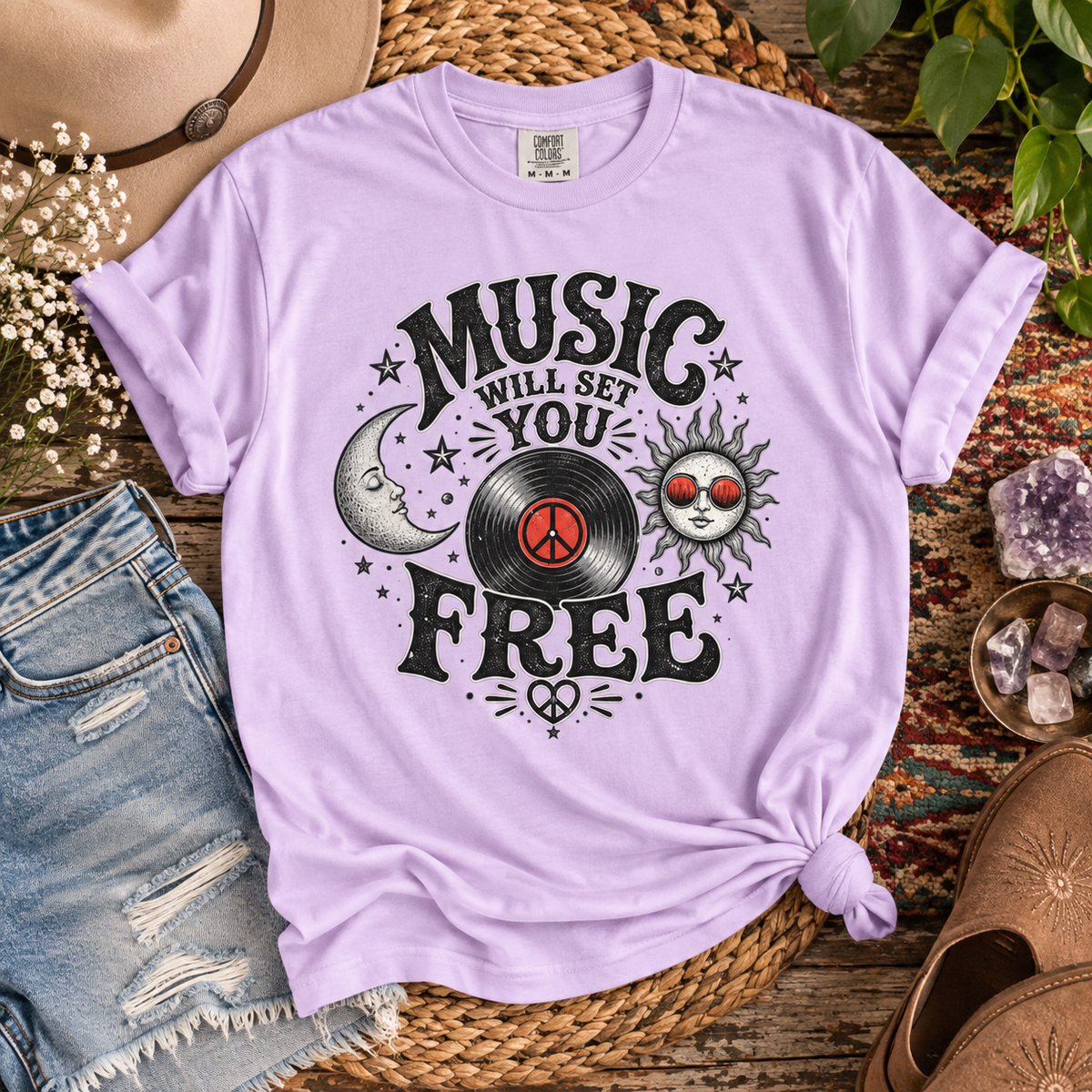 SGV Music Tee COMFORT COLORS